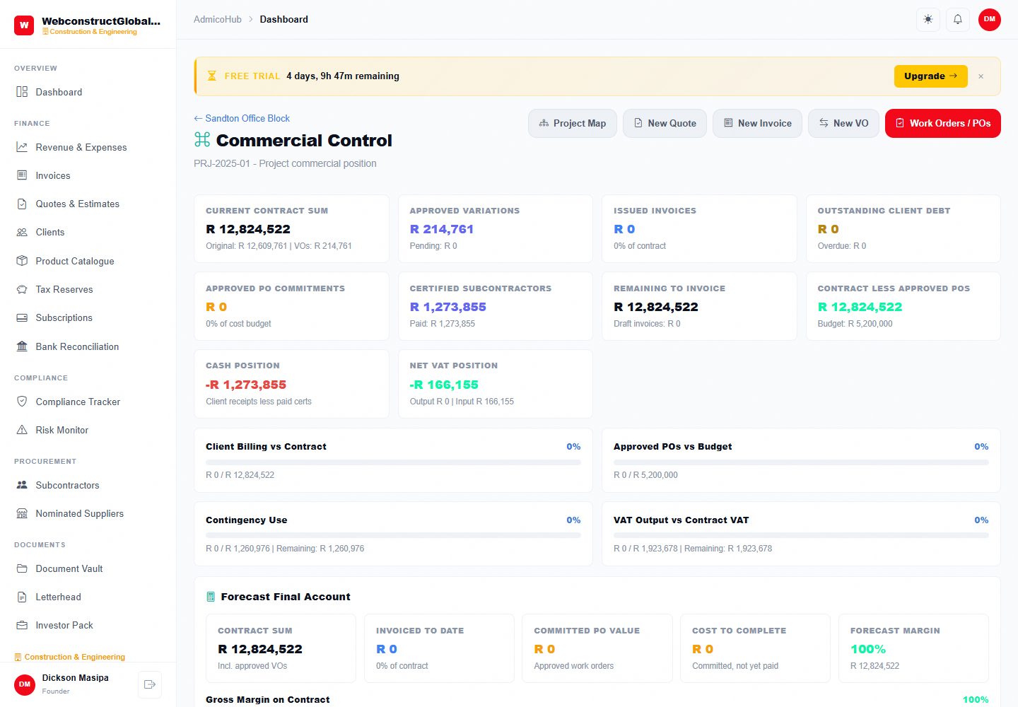 Commercial control